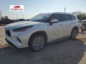 toyota highlander hybrid platinum, 2022r., 2.5l 2.5 hybryda 243km