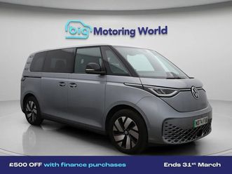 volkswagen id. buzz pro 79kwh life mpv 5dr electric auto (swb, 5seat) (286 ps) £500 towards your finance depo mpv 2024, 7245 miles, £39900 - 33035320 - exchange