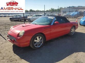 ford thunderbird 2002 3.9l 3.9 benzyna 252km