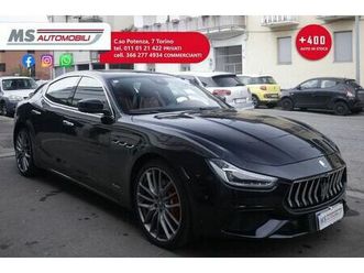 maserati ghibli maserati ghibli v6 diesel nerissimo edition unicoproprietario