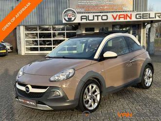 1.4 rocks cabrio *uniek*chocolate brown*mmi*leder*
