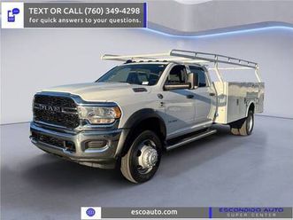 2021 ram 5500 chassis cab 4x4 4wd truck dodge tradesman**6.7 diesel**