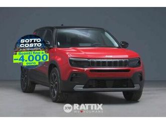 jeep avenger 1.2 turbo 100cv summit + tetto apribile