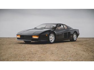 1985 ferrari testarossa - testarossa 'monospecchio'