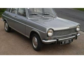 1968 simca 1100 argent manuel, 4 vitesses conduite à gauc...