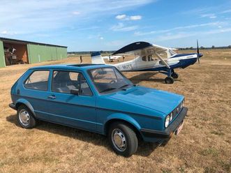 vw golf mk1 mit nur einer haltereintragung