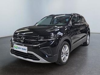 volkswagen t-cross life*boite auto*gps*caméra*carplay*capteurs av/ar*clim auto