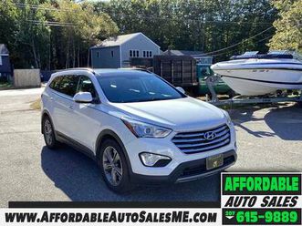 2014 hyundai santa fe limited awd third row