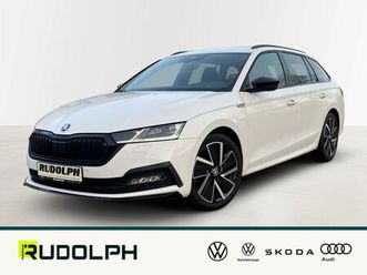 skoda octavia combi sportline 2.0 tdi 7-gang dsg stand