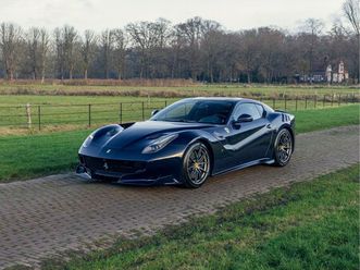 ferrari f12 - 6.3 tdf, blu carbon int+ext, atelier, unique