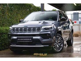 compass summit 4xe phev /zetelverkoeling/trekhaak/