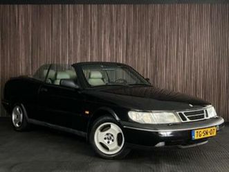 saab 900 cabrio 2.3 s - airco - elektrische ramen & spiegels — saab — marktplaats
