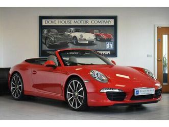 2012 porsche 911 3.8 carrera s (400bhp) cabriolet pdk