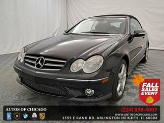 2007 mercedes-benz clk550 cabriolet convertible