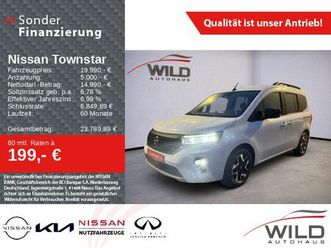 nissan townstar dig-t 130 l1 tekna led shz navi klima