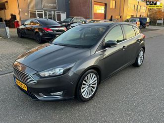 ford focus - 1.0 titanium 5d 2017 grijs | distr vv | 1 ste eigenaar