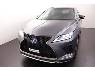 lexus rx 450h f-sport: réserver un essai sur route !