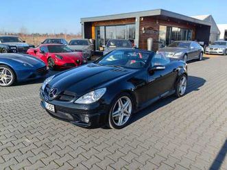 mercedes benz slk55 amg black / only 82300 km top price !