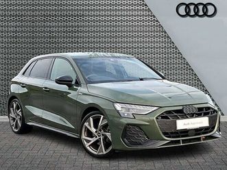 audi a3 sportback black edition 35 tfsi s tronic