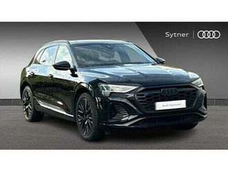 audi q8 e-tron black edition 55 quattro