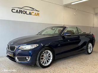 bmw 220 d cabrio line luxury auto