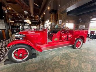 willys knight camion pompier boyer camion de pompi