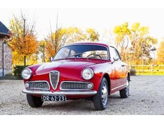 alfa romeo giulietta 1.3 sprint 1960 rood — alfa romeo — marktplaats