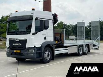 man tgm 26.290 oprijwagen hmf 13.2tm autolaadkraan nieuw 202 — vrachtwagens — marktplaats
