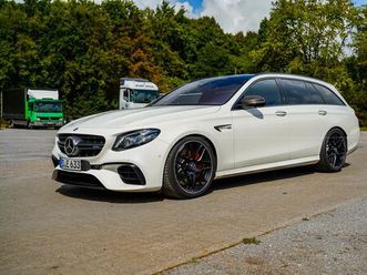 mercedes-benz e 63 s amg 4 matic t-modell mit brabus b700 chip (2018), 700 ps, lückenloses scheckheft, mercedes-benz garantie