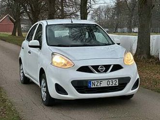 nissan micra 1.2 euro 5. svensksåld. en ägare exkl. bilha. ny besiktigad.