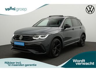 volkswagen tiguan 1.4 tsi ehybrid 245pk dsg r-line business black style | panoramadak | trekhaak | stuur-/stoelverwarming | achteruitrijcamera