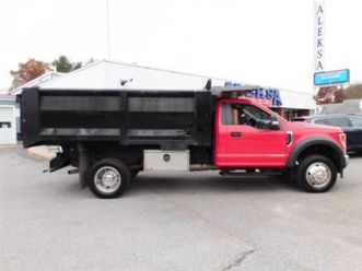 2020 ford f-550 12ft landscape dump