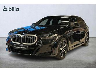 bmw i5 xdrive40 touring xdrive 40 m sport | innovation | demo | h&k | drag | 360 2026 svart