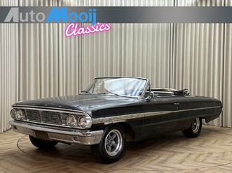 ford galaxie 500 cabriolet / x-code v8 / 5,7 liter / 4-barrel / 250 hp / 1964 / american racing