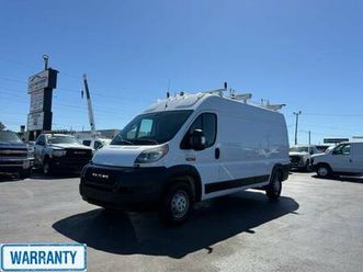 2019 ram promaster 2500 high top walk in fully equipped cargo van