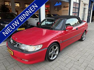 saab 9-3 cabrio 2.0t s aut./leder/clima/stoelverw.