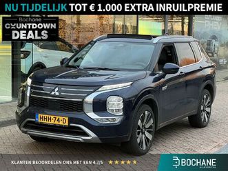 mitsubishi outlander 2.4 phev instyle | panoramadak | leder | stoelverwarming- en verkoeling