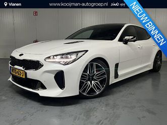 kia stinger 3.3 v6 t-gdi awd gt met maar 36000 km! full option, facelift, panorama schuif/kanteldak , sportuitlaat