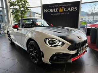 abarth 124 spider bose led leder alu