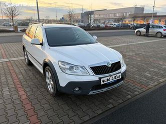 škoda octavia scout 2.0 tdi 4x4 čr navi