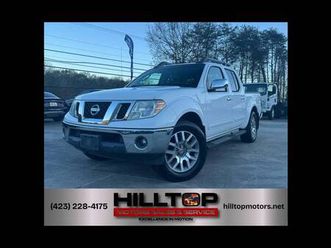 2009 nissan frontier le crew cab 63k miles clean title no issues