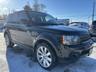 used 2012 land rover range rover sport v8 supercharged / sport / leather / sunroof