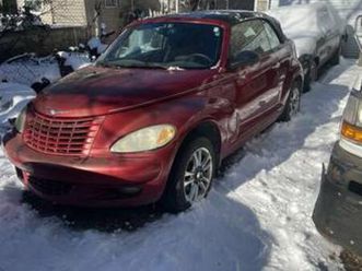 05 pt cruiser convertible 2.4 turbo 4 cylinder gas ◊ saver 114k nice
