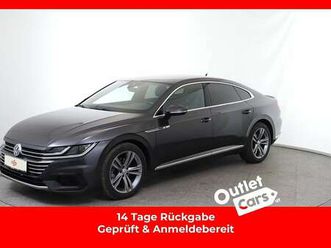 vw arteon 1.5 tsi act r-line assist+led+leder+navi