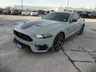 2021 ford mustang mach i mach 1