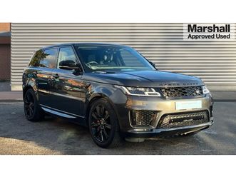 2021 land rover range rover sport 2.0 p400e hse dynamic black 5dr auto