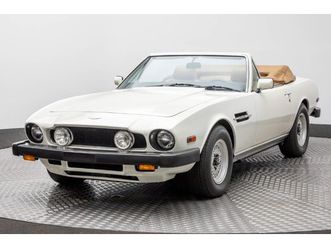 27k-mile 1987 aston martin v8 volante 5-speed conversion