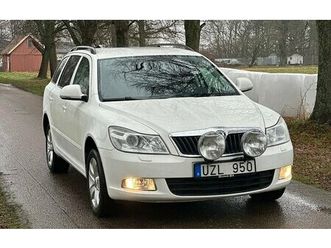 skoda octavia 2.0 tdi dpf elegance euro 5, svensksåld. dragkrok