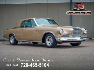 1963 studebaker gran turismo hawk