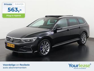 volkswagen passat variant - 1.4 tsi phev gte | all-in 563, - private lease | direct uit voorraad